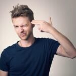 mistake, oops, fault, self, reflection, forgot, forget, regret, man, male, guy, person, adult, hand, angry, anger, frustration, frustrated, annoyed, upset, unhappy, arrogant, arrogance, narcissism